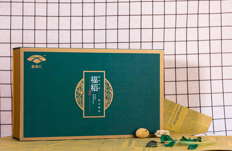 福稻大米書型盒